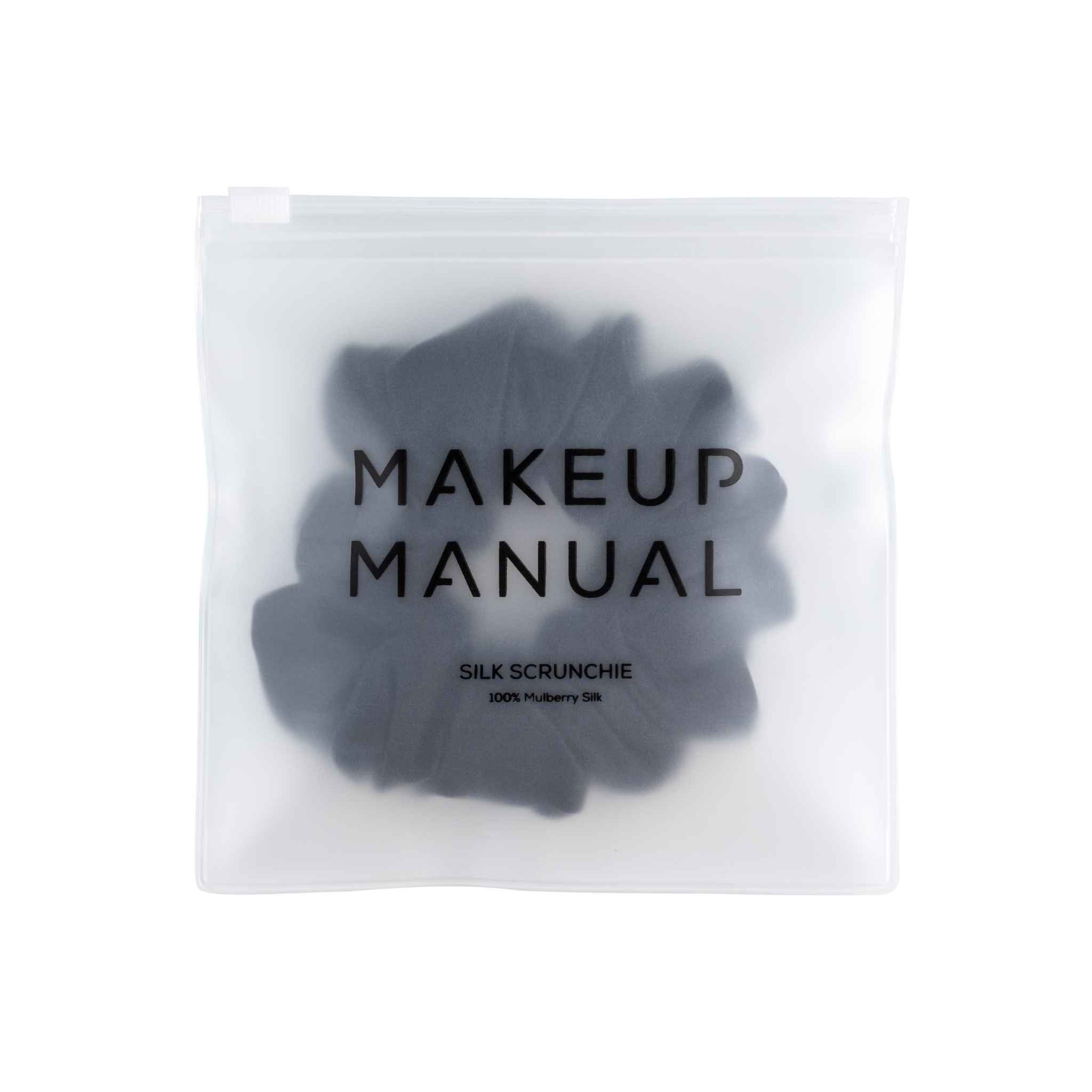 Silk Scrunchie - Black