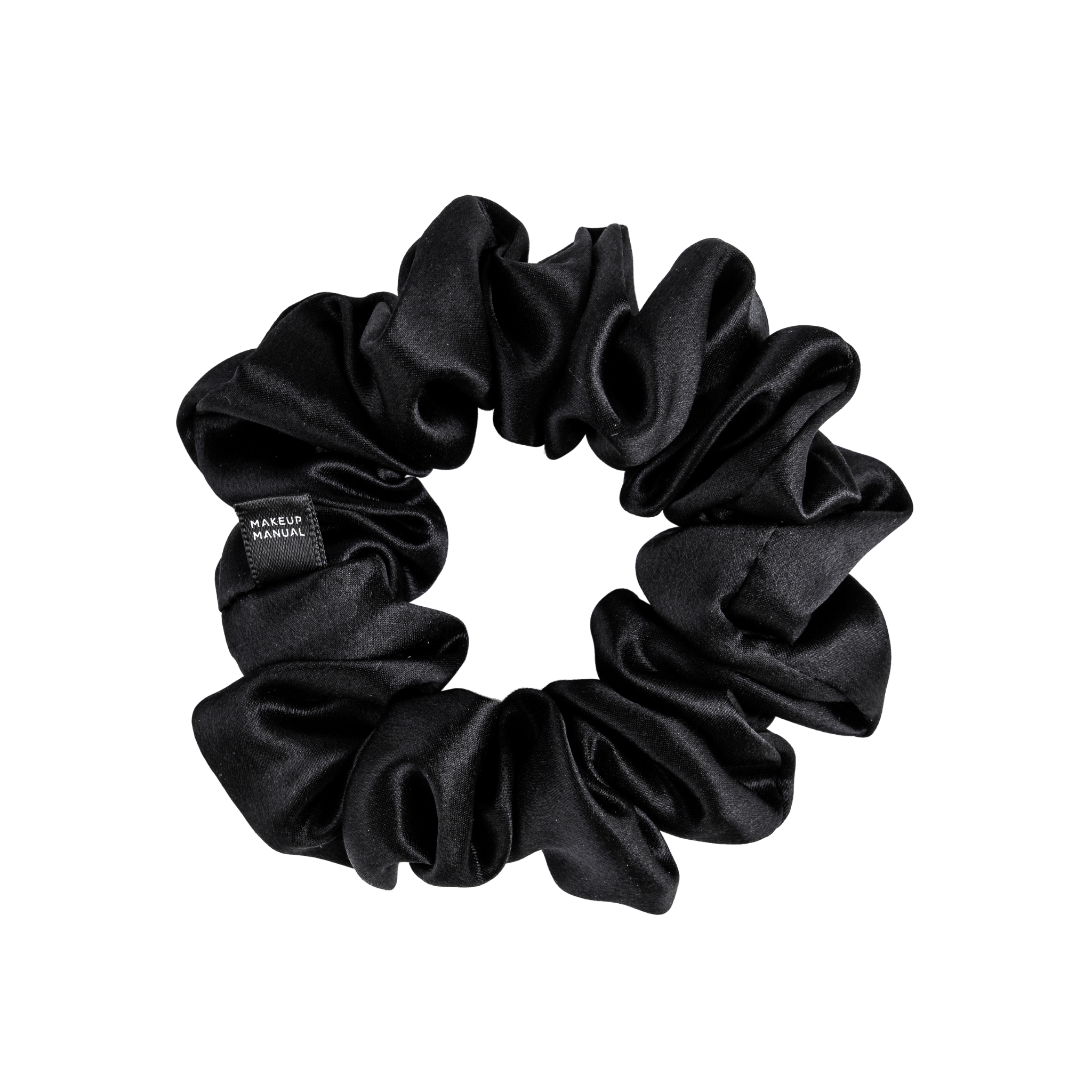 Silk Scrunchie - Black
