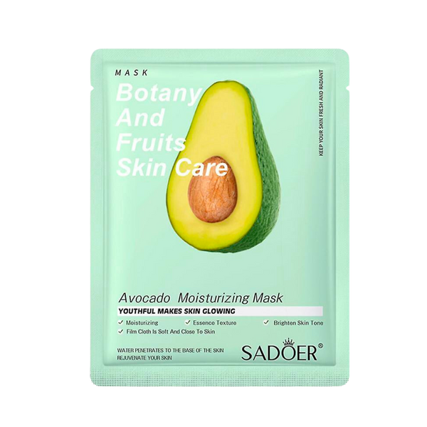 Avocado Botany And Fruits Sheet Mask