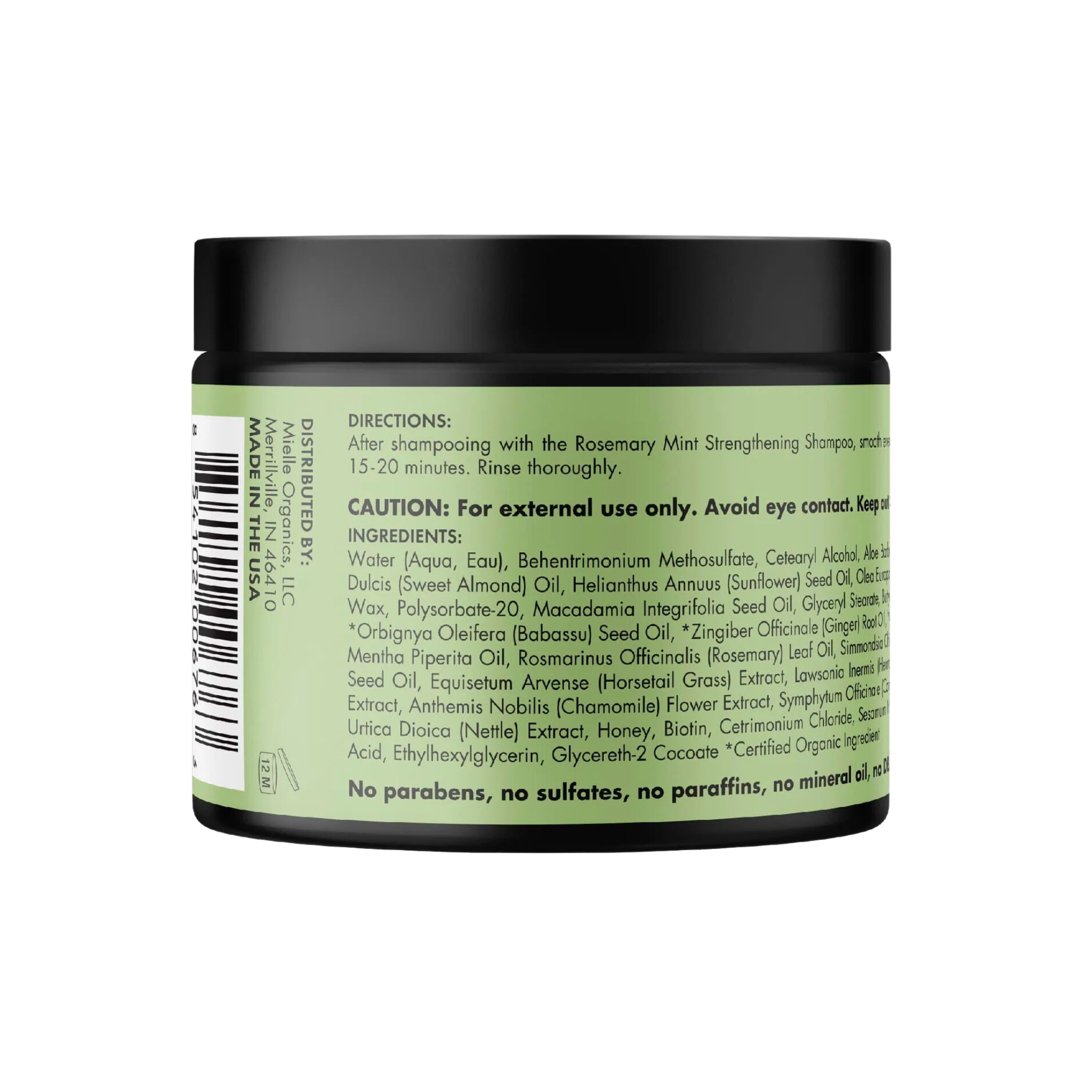 ROSEMARY MINT STRENGTHENING HAIR MASQUE